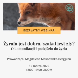 Żyrafa jest dobra, szakal jest zły? – webinar